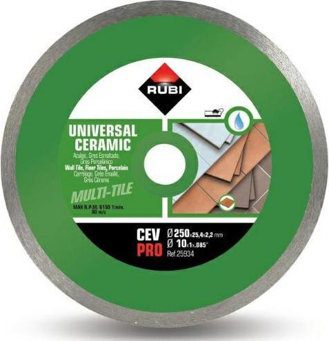 Actual product image Dierre Rubi 30945 180 mm diamond blade