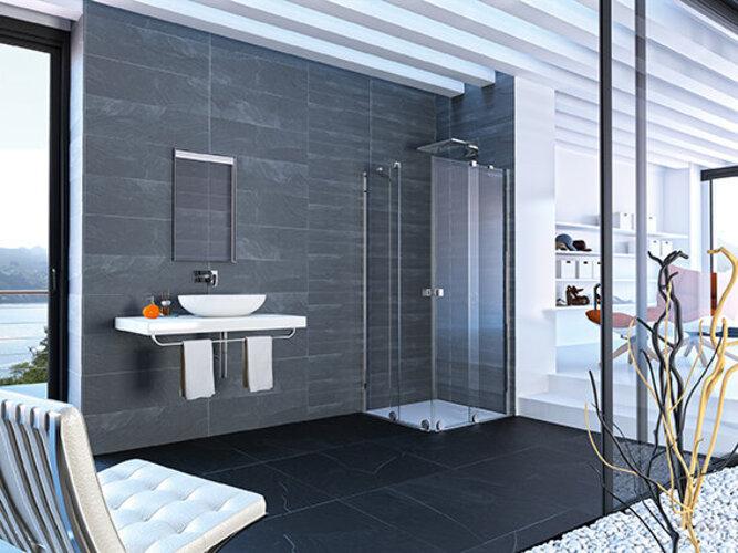 Black Edition Glas ESG Bronze mit Anti-Plaque