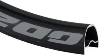 Actual product image Alexrims Gravelrand GD24 700x32OTW. Tubeless Ready H. Tarczowy Black (new) (27.56")