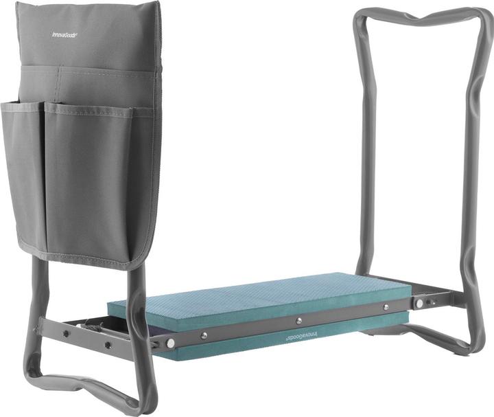 Actual product image InnovaGoods 3-in-1 garden kneeling bench with Situl tool bag
