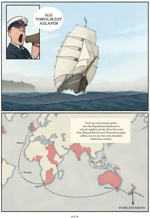 Immagine prodotto Panini Die schlimmste Reise der Welt - Die Graphic Novel (Tedesco, Apsley Cherry-Garrard, Sarah Airriess, 2023)
