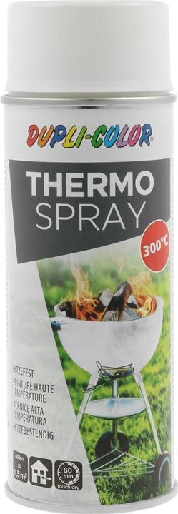 Immagine prodotto Dupli-Color Vernice spray Thermo Spray ultra opaco 400 ml, bianco (Bianco 300° C, 0.40 l)