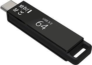 Image du produit PNY Clé USB 64 Go USB 3.1 Elite-X Type-C (64 Go, USB-C)