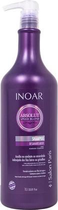Produktbild Inoar Absolut Speed Blond Shampoo für gebleichte, blonde, bläuliche und graue Haare 33,8 oz. (1000 ml, Flüssiges Shampoo)