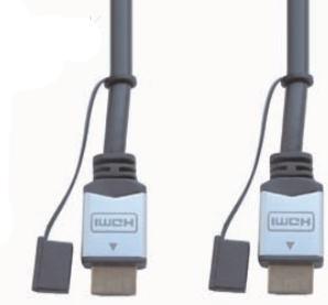 Actual product image E+P HDMI 401/5 HDMI Cable 5 m HDMI Type A (Standard) Black (5 m, HDMI)