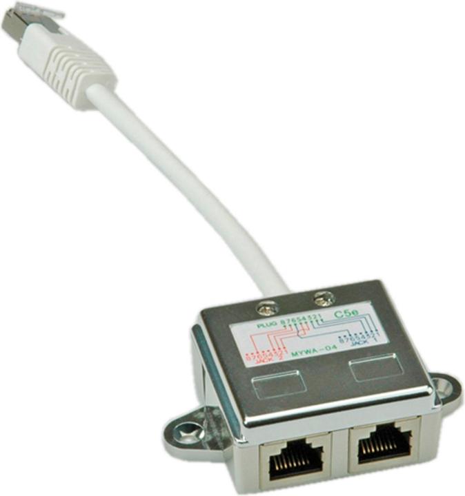 Image du produit Value Adaptateur T RJ45 (RJ45, RJ45 (2x))