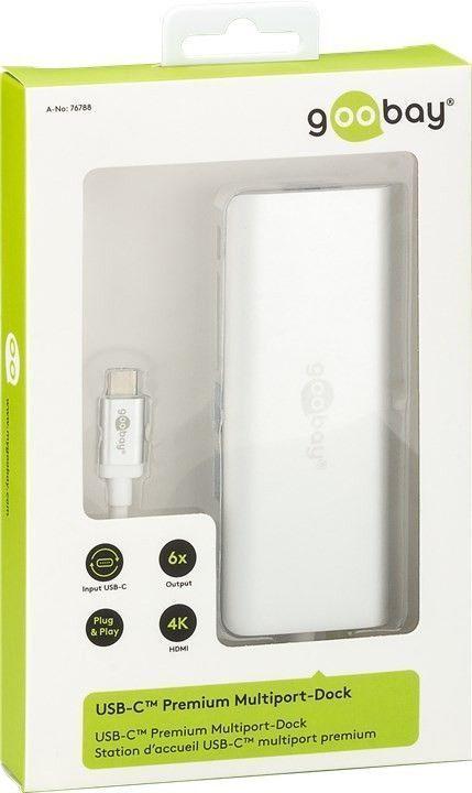 Actual product image Goobay USB-C (USB-C, 5 Ports)