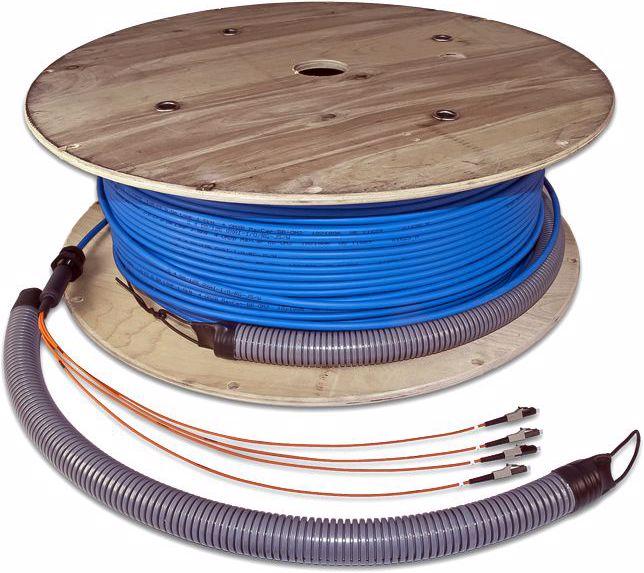 Actual product image Lightwin Fiber optic cable 8xE2/APC-E2/APC, 60m (60 m)
