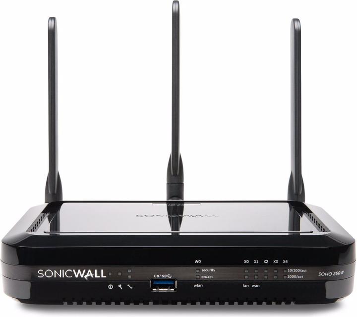 Produktbild SonicWall Security Appliance SOHO-250W TotalSecure Advanced