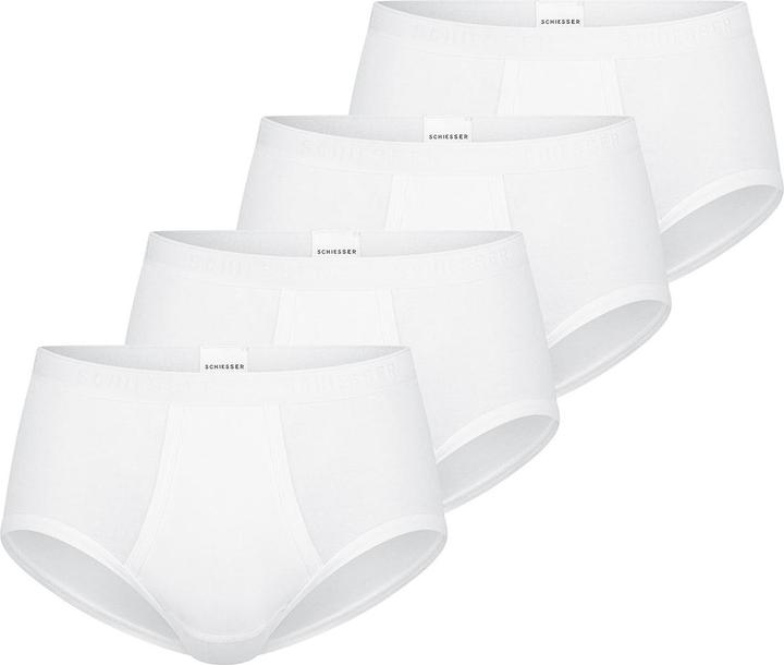 Produktbild Schiesser 4er Pack Original Classics Feinripp Sportslip mit Eingriff (4XL, 4er Pack)