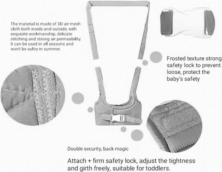 Actual product image Cbx Adjustable running leash, running belt for children