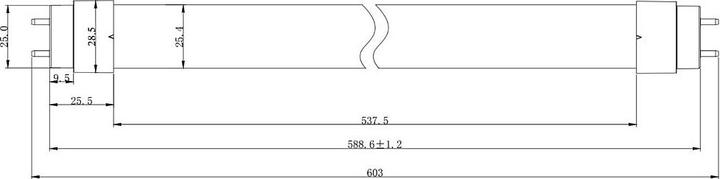 Produktbild Radium LED-Tube (11 W, 1875 lm, 1 x, C)