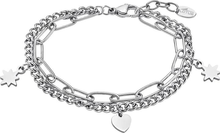 Lotus Armband (20 cm, Edelstahl)