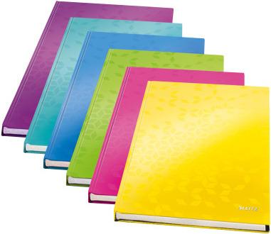 Actual product image Leitz WOW - Notebook (A5, Lined, Hardcover)