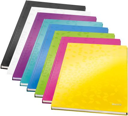 Actual product image Leitz WOW - Notebook (A4, Lined, Hardcover)
