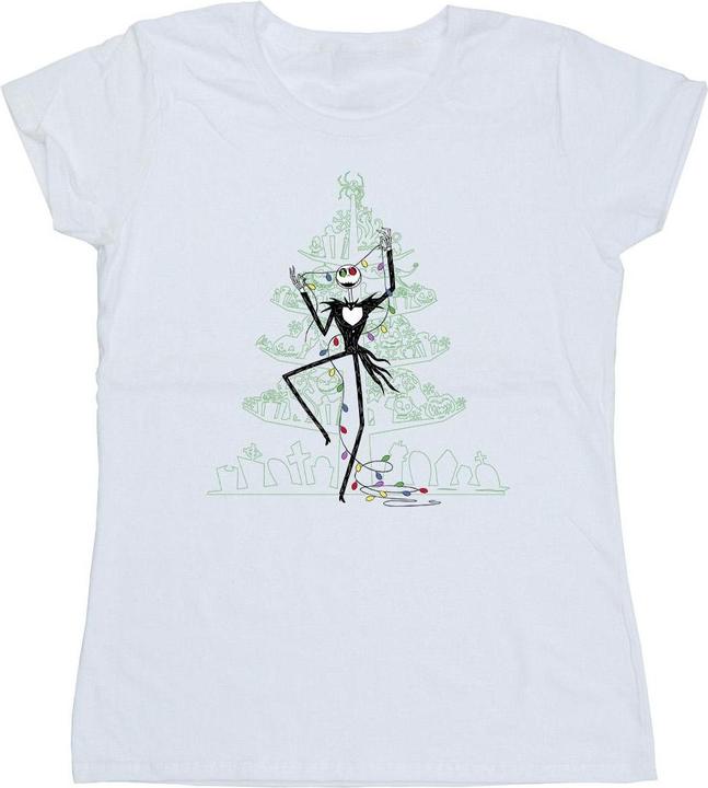 Produktbild Disney The Nightmare Before Christmas Tree Green TShirt (XXL)