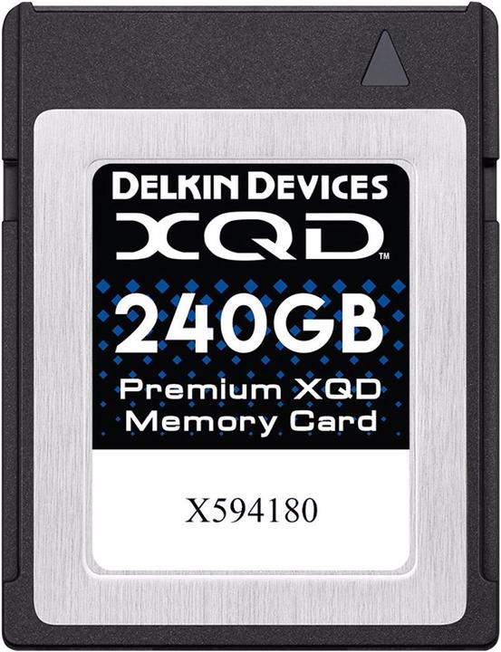 Actual product image Delkin Premium XQD (240 GB, XQD, U3)