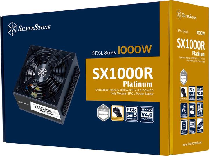 Immagine prodotto Silverstone SilvStone SST-SX1000R-PL 1300W ATX 40 SST-SX1000R-PL (1000 W)
