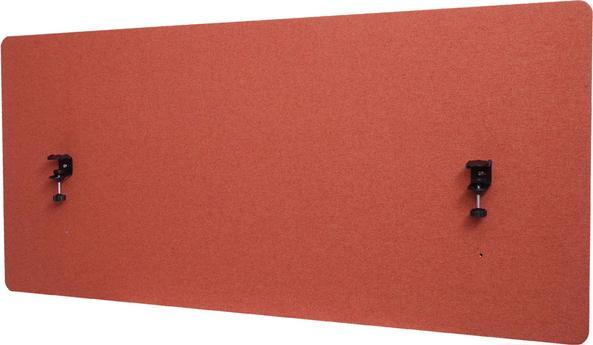 Produktbild Mendler Akustik-Tischtrennwand, Büro-Sichtschutz Schreibtisch Pinnwand, doppelwandig Stoff/Textil 140x60cm b (140 x 60 x 2 cm)