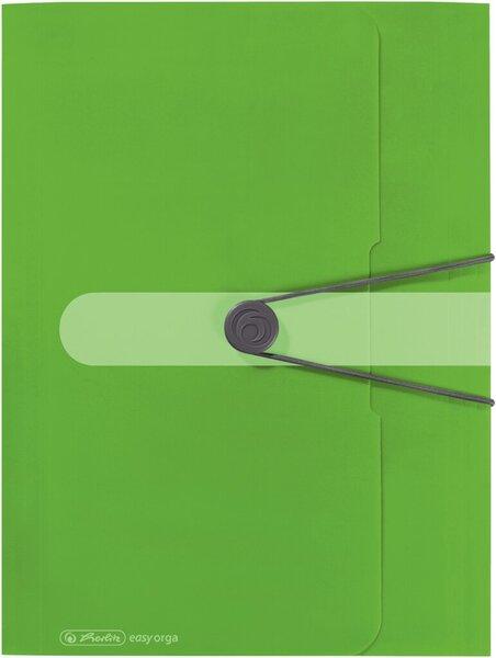 Immagine prodotto Herlitz Cartella elastica in film PP, DIN A4, mela opaca, 3 pezzi (A4, 3 x)
