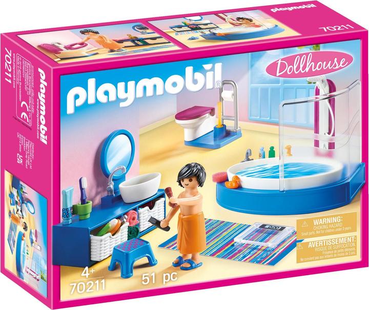 Playmobil Badezimmer (70211, Playmobil Dollhouse)