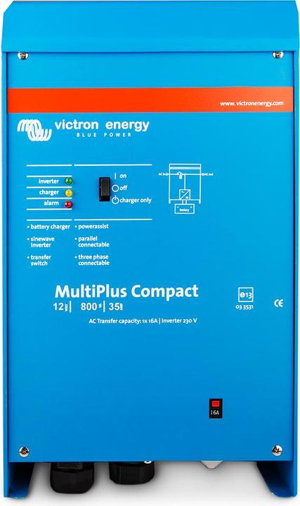 Actual product image Victron Energy MultiPlus C 12/800/35-16