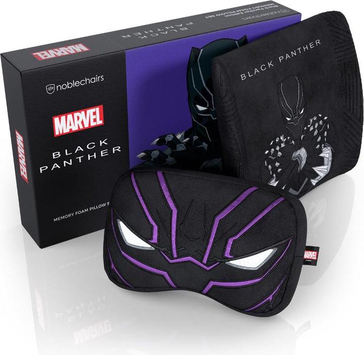 noblechairs Memory Foam Kissen-Set - Black Panther Edition