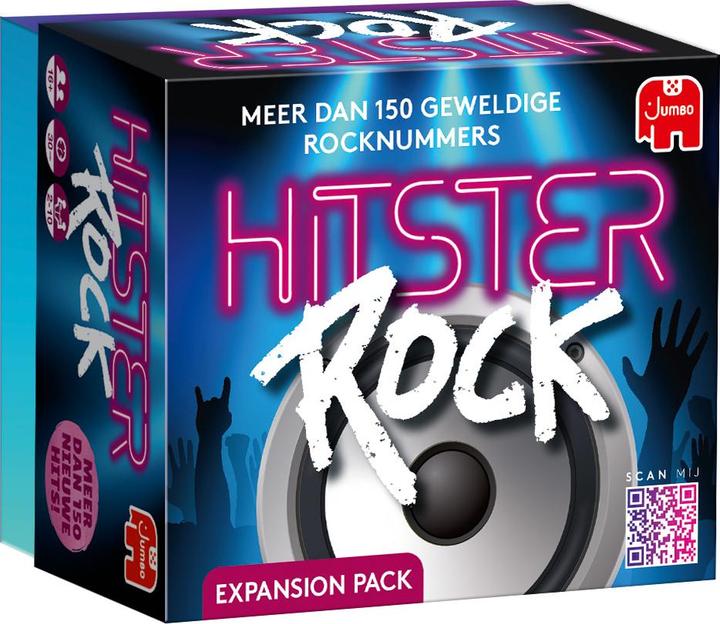 Produktbild Jumbo Hitster - Rock expansion (Netherlands) (Niederländisch)