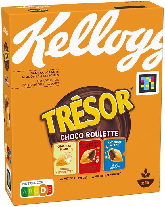 Actual product image Kellogg's Cereals Mmh...Tresor Choco Roulette 410 g (410 g)