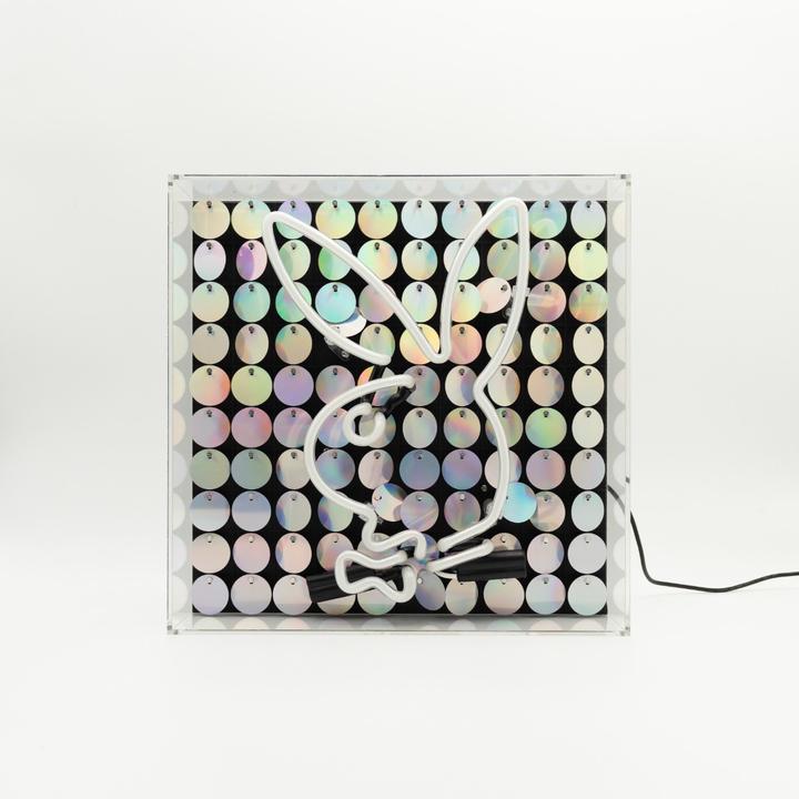 Produktbild Locomocean Acryl-Box Neon - Playboy Disco Bunny pink