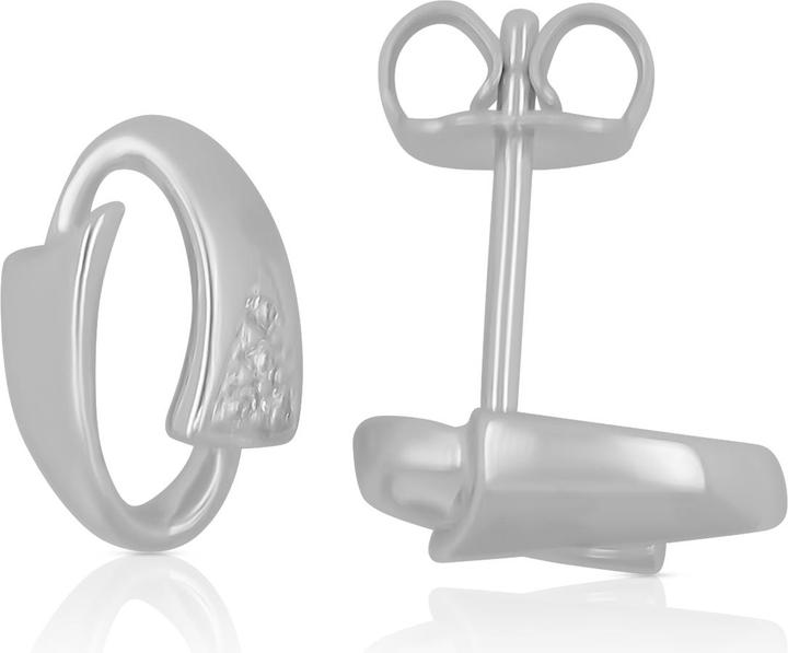 Muau Ohrstecker (Weissgold)