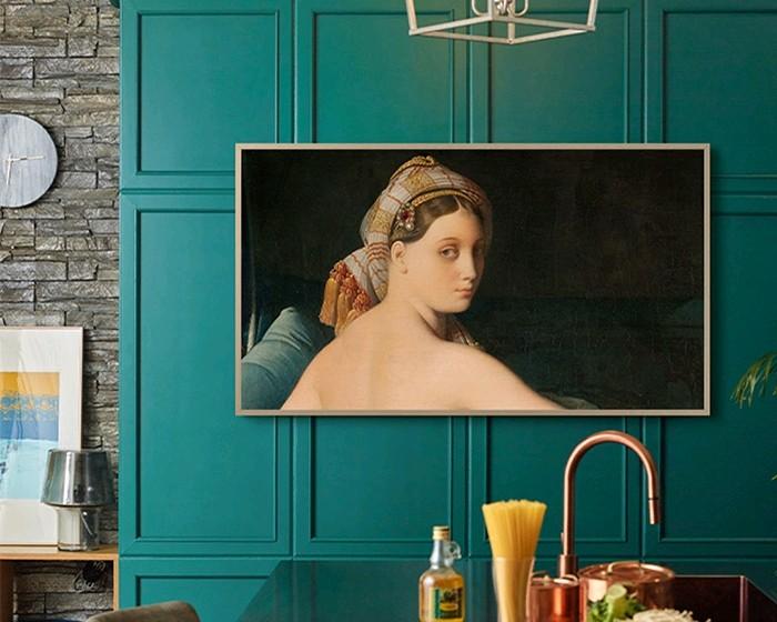 Actual product image Samsung The Frame QE50LS03B (50", LS03B, QLED, 4K, 2022)