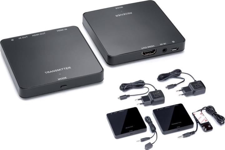 Actual product image Inakustik Excellence Wireless HDMI Kit (10 m, 3D pass-through, Deep color)