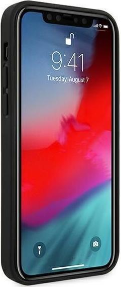 Immagine prodotto Ferrari FESPEHCP12LBK Custodia rigida per iPhone 12 Pro Max 6,7" in pelle/nero On Track Traforata (Apple iPhone 12 Pro Max)