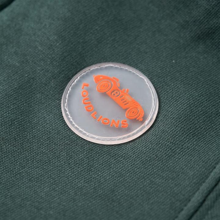Produktbild VidaXL Kinder-Kapuzenpullover mit Reissverschluss Dunkelgrün (104)