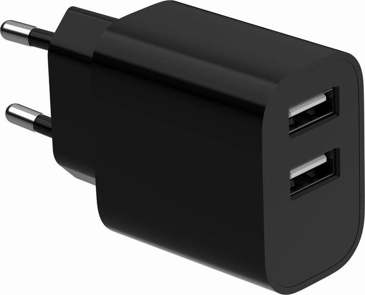 Produktbild Gembird Chargeur secteur 2x ports USB-A (Noir)