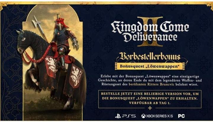 Actual product image Deep Silver Kingdom Come Deliverance II Day One Edition (PC, DE)