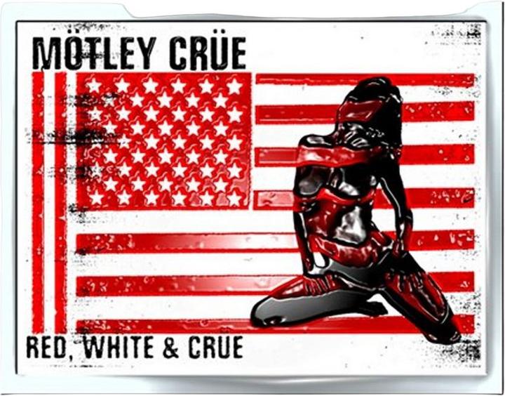 Image du produit Motley Crue - Badge RED, WHITE & CRUE