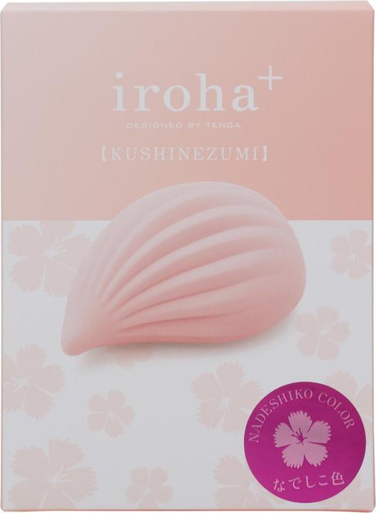 Produktbild Tenga iroha+ kushi by - leiser und sehr starker Vibrator, Soft-Touch Silikon, nadeshiko (pink)