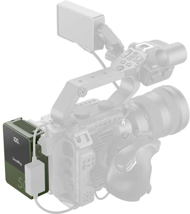 Actual product image SmallRig VB50 mini V Mount Batteryï¼Greenï¼4872 (Camera battery)