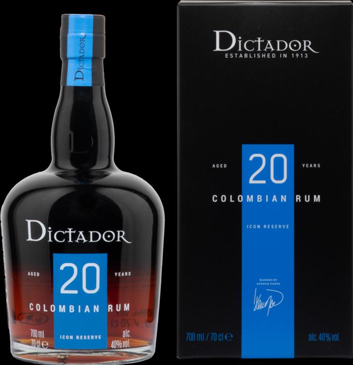 Produktbild Dictador 20 Yo (1 x 70 cl)