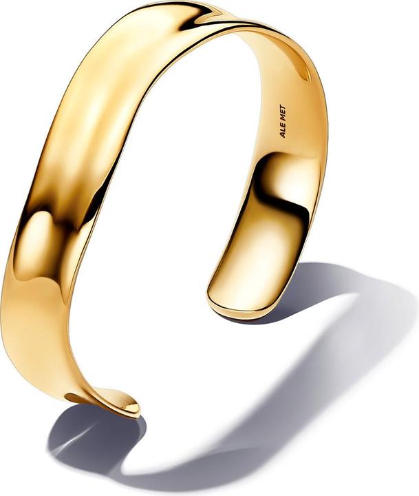Immagine prodotto Pandora Braccialetto largo organico sagomato (16 cm, Dorato, Metallo)