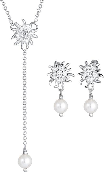 Actual product image Elli Edelweiss, Perle (925 sterling silver)