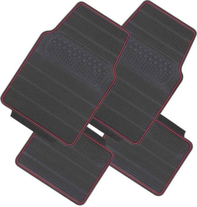 Immagine prodotto Autoserio SET DI TAPPETINI IN GOMMA PER AUTO THM-3253/7 (1 set di 3 zerbini)