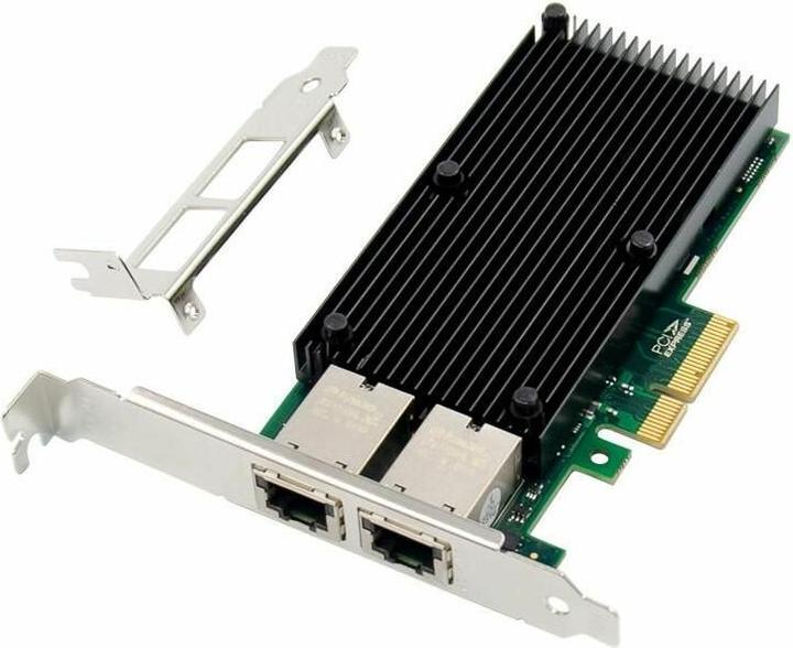 Produktbild MicroConnect MC-PCIE-X550 Netzwerkkarte Eingebaut Ethernet 10000 Mbit/s (Mini PCI Express)