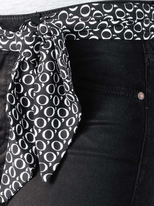 Produktbild Marc O'Polo Lulea Slim Cropped Jeans black (W29/L34)