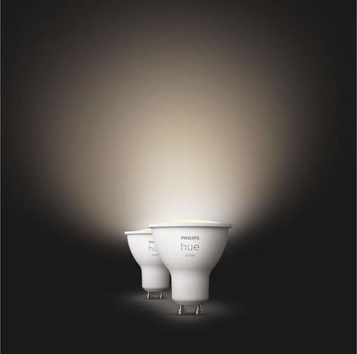 Productafbeelding Philips Hue 4,2W GU10 2P (GU10, 4.20 W, 400 lm, 2 x, E)