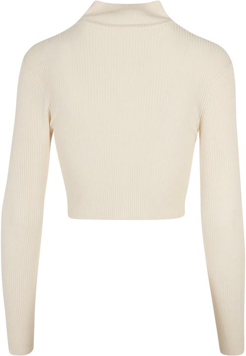 Actual product image Urban Classics Ladies Cropped Rib Knit Zip Cardigan - 19407 (4XL)