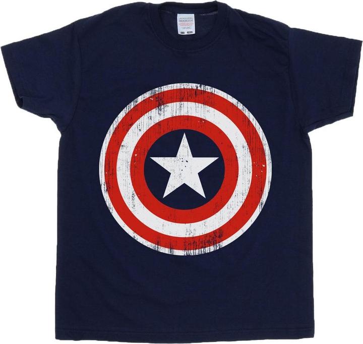 Captain America Cracked Shield TShirt Jungen