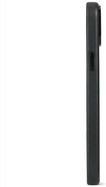 Actual product image Decoded Leather Backcover for iPhone 15 Plus Black (Apple iPhone 15 Plus)